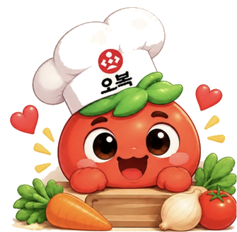 오복 AI 셰프 캐릭터